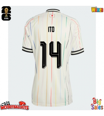 Japan Junya Ito #14 Replica Away Stadium Shirt for Women World Cup 2026 Short Sleeve
